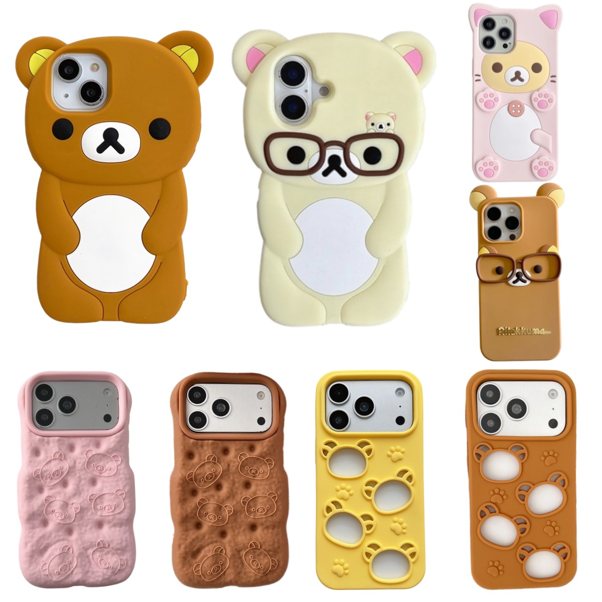 Soft Plush Doll - So Cute 3D Cartoon Teddy Bear