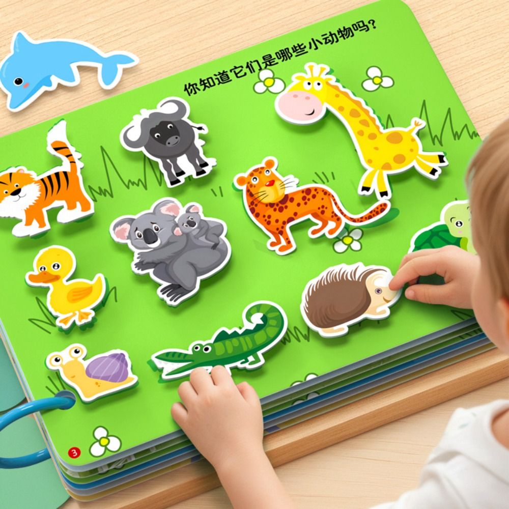 Kids Toys Learning - Durable 10 Pages Baby Tear Book