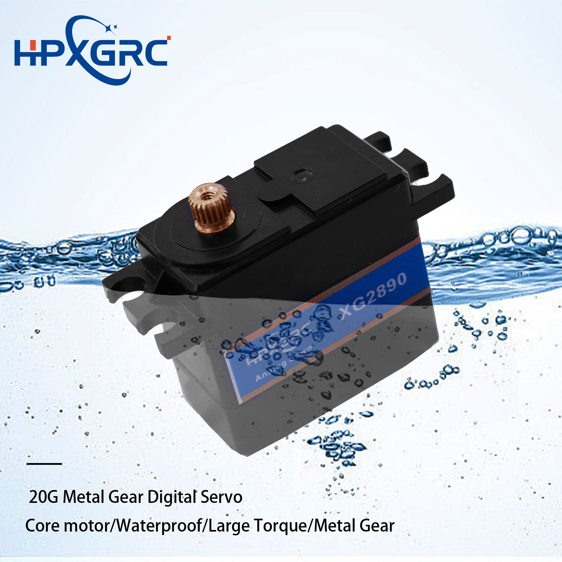 Rc Helicopter Mini - HPXGRC Waterproof Servo 9g 17g 20g