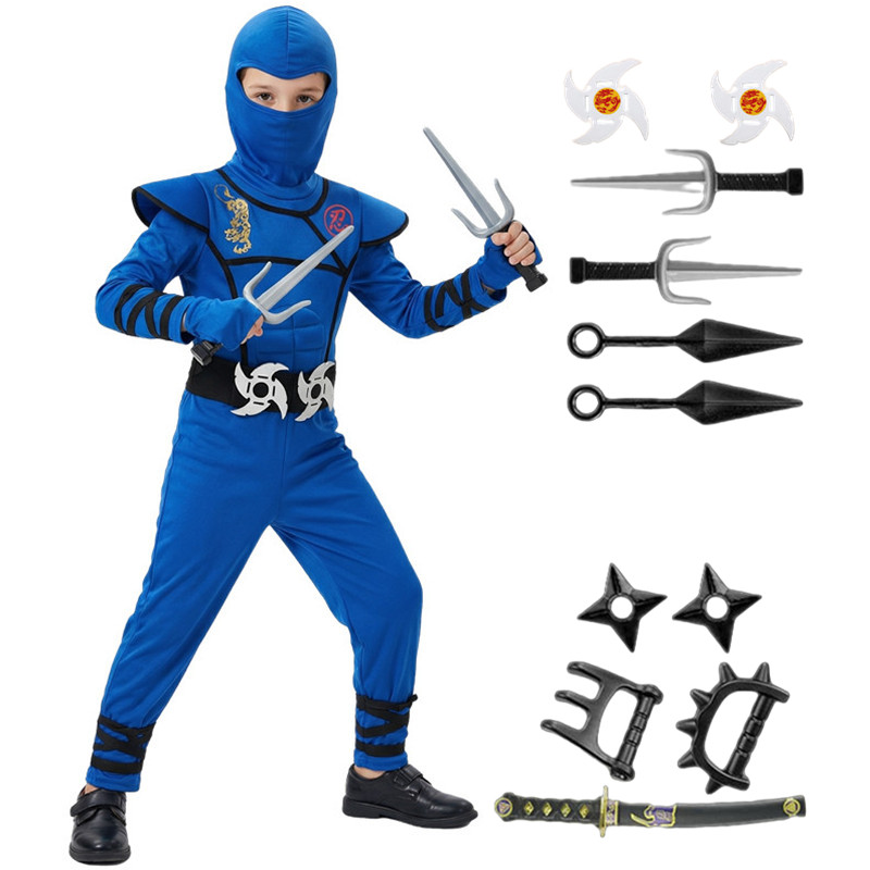 Black and Blue Ninja Costume f - Kids Toys Movie ulasan dan harga