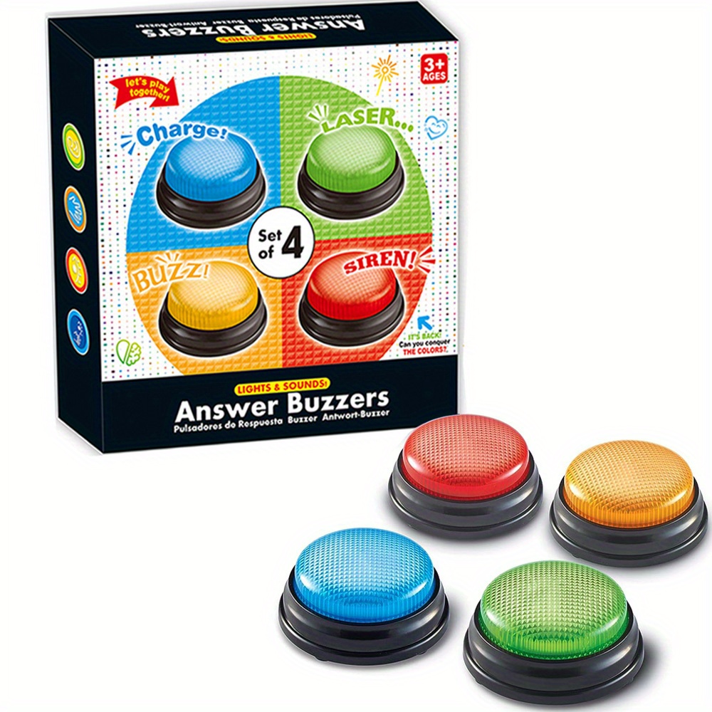 4pcs Lights and Sounds Buzzers - Kids Toys And Games ulasan dan harga