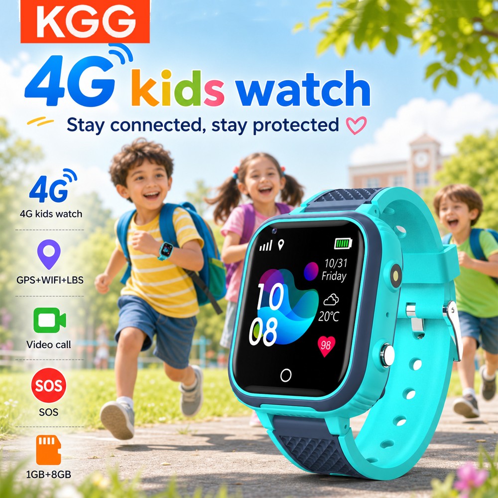 4G Kids Smart Watch Video Call - Kids Smartwatch Gps ulasan dan harga