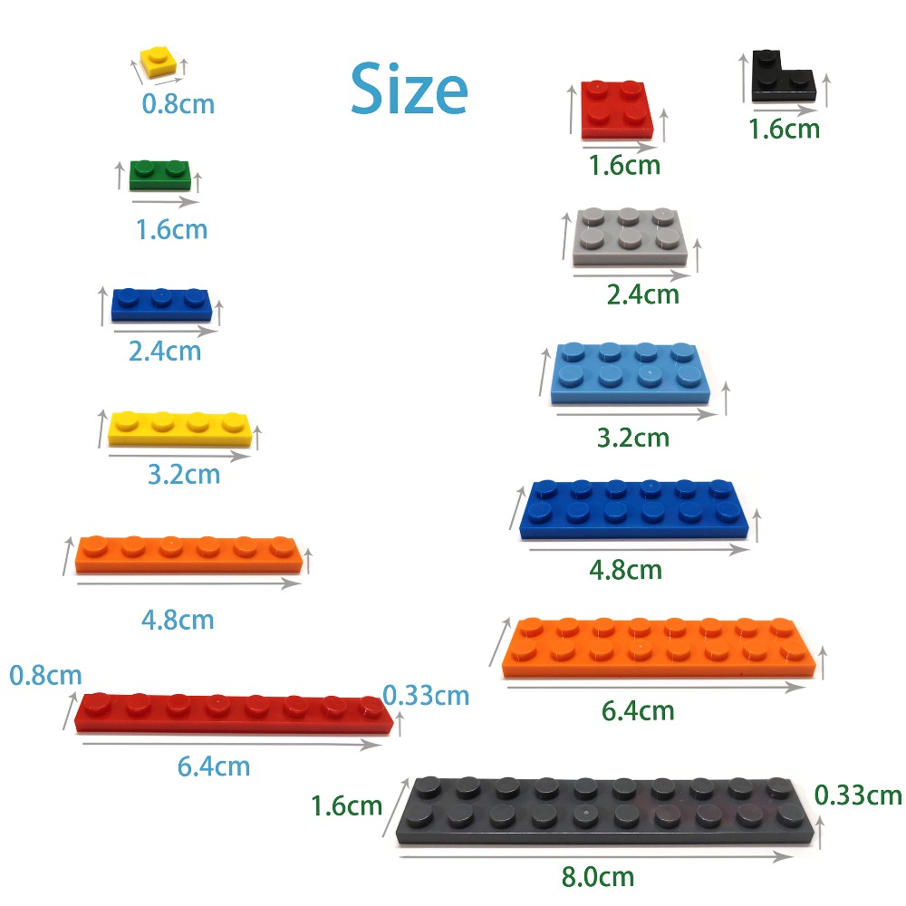 1000pcs 1x1 Dots DIY Building  - Kids Toys Under 1000 ulasan dan harga