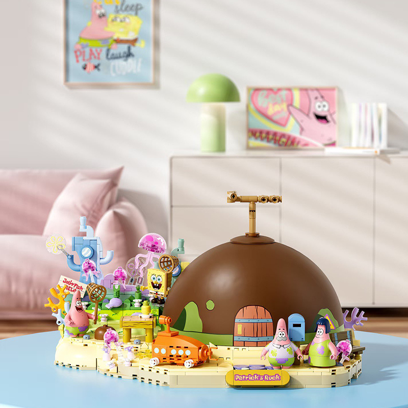 Spongebob Patrick Star Rock Ho - Kids Xbox Toys ulasan dan harga