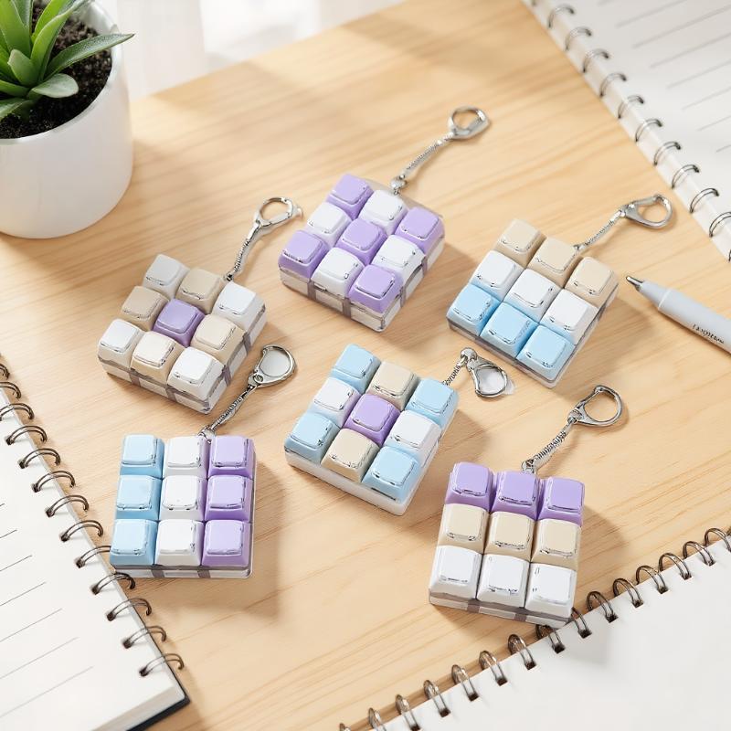 Cute 9 Key Mechanical Keyboard - Kids Quirky Toys ulasan dan harga