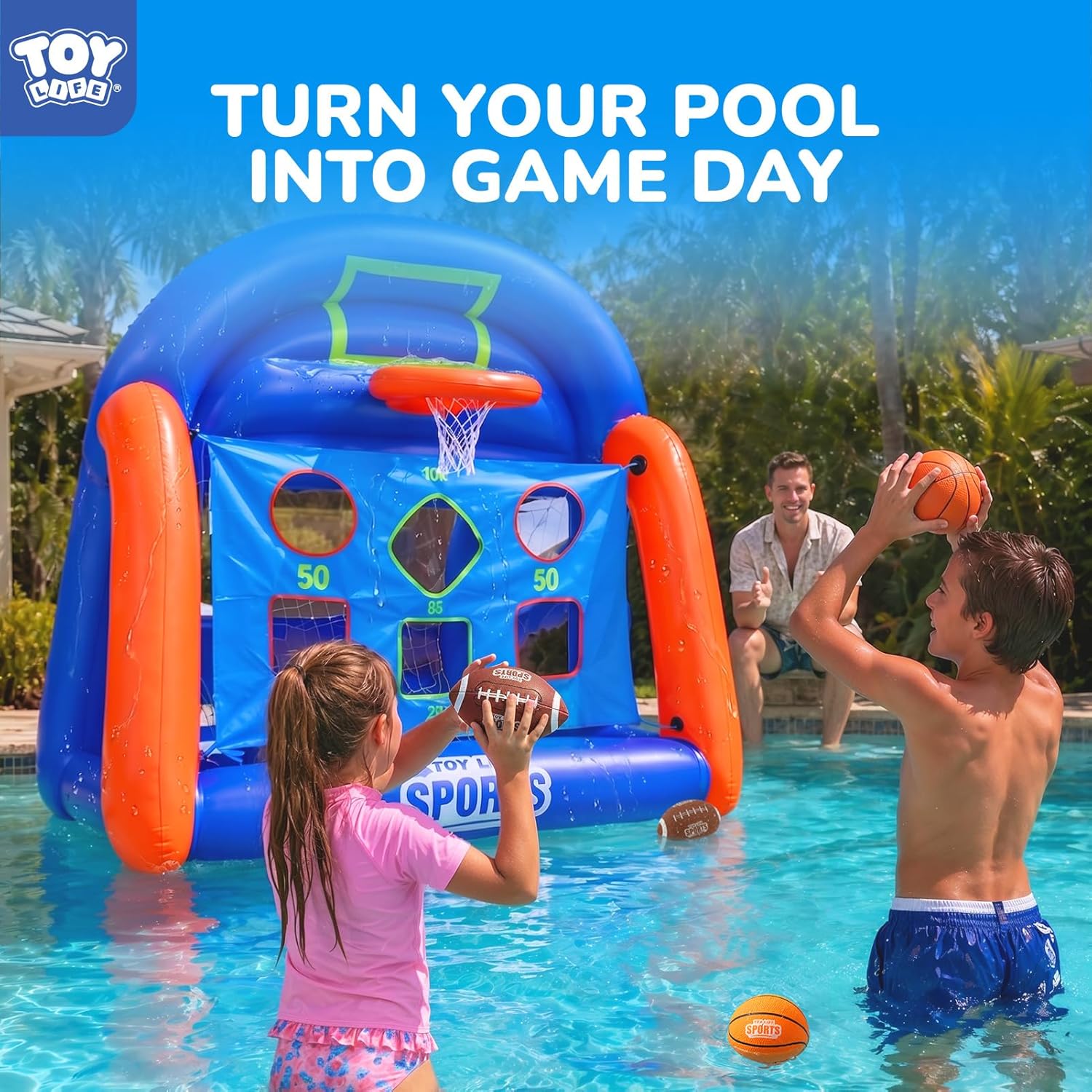 Multi-Sport Pool Games Inflata - Kids Toys And Games ulasan dan harga