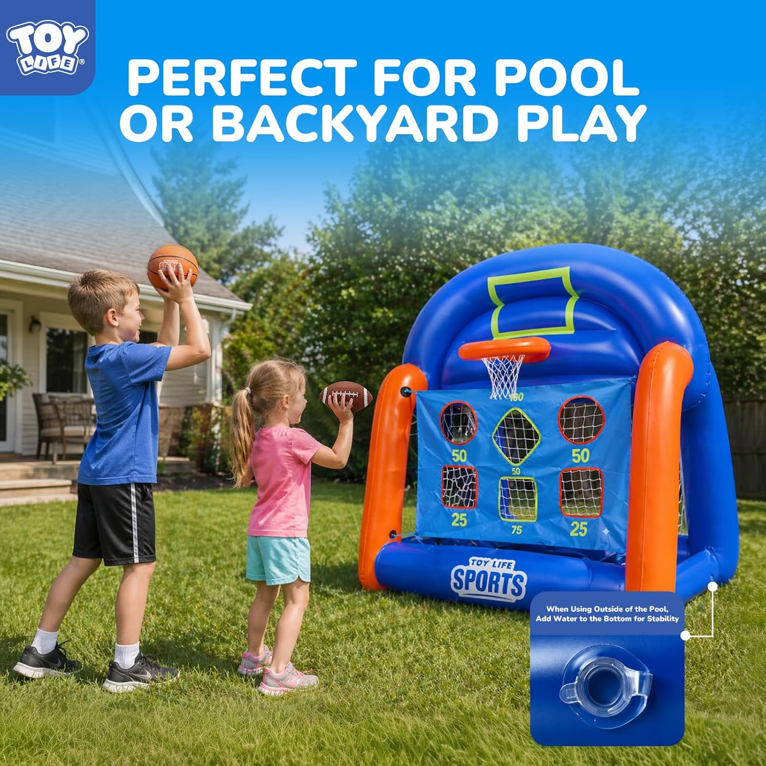 Multi-Sport Pool Games Inflata - Kids Toys And Games ulasan dan harga