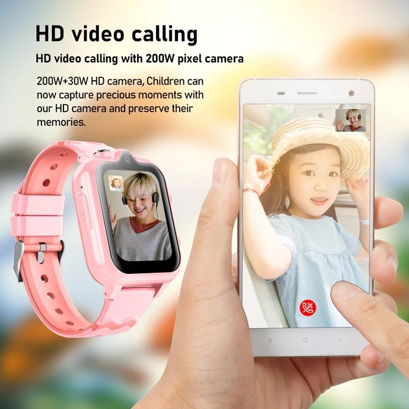 Yoateo Smart Watch Kids 4G KT1 - Kids Smartwatch Gps ulasan dan harga