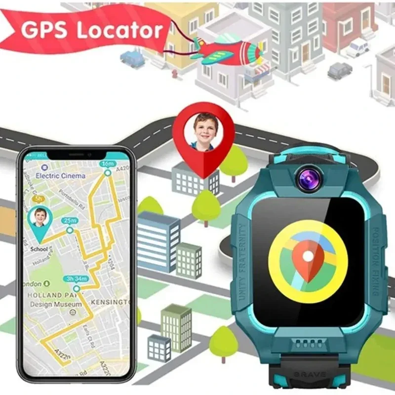 VIVO 4G Kids Smart Watch GPS L - Kids Smartwatch Gps ulasan dan harga