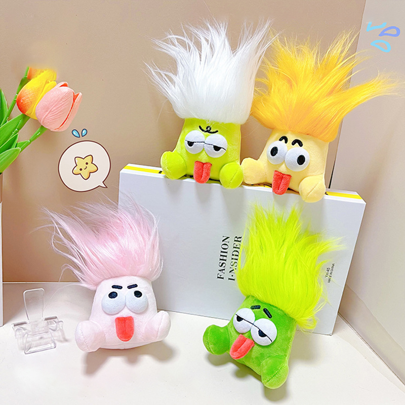 Cartoon Fried Hair Quirky Doll - Kids Quirky Toys ulasan dan harga