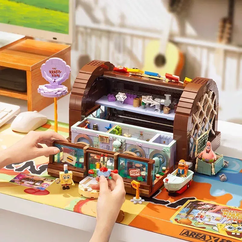 SpongeBob Krusty Krab Area-X B - Kids Xbox Toys ulasan dan harga