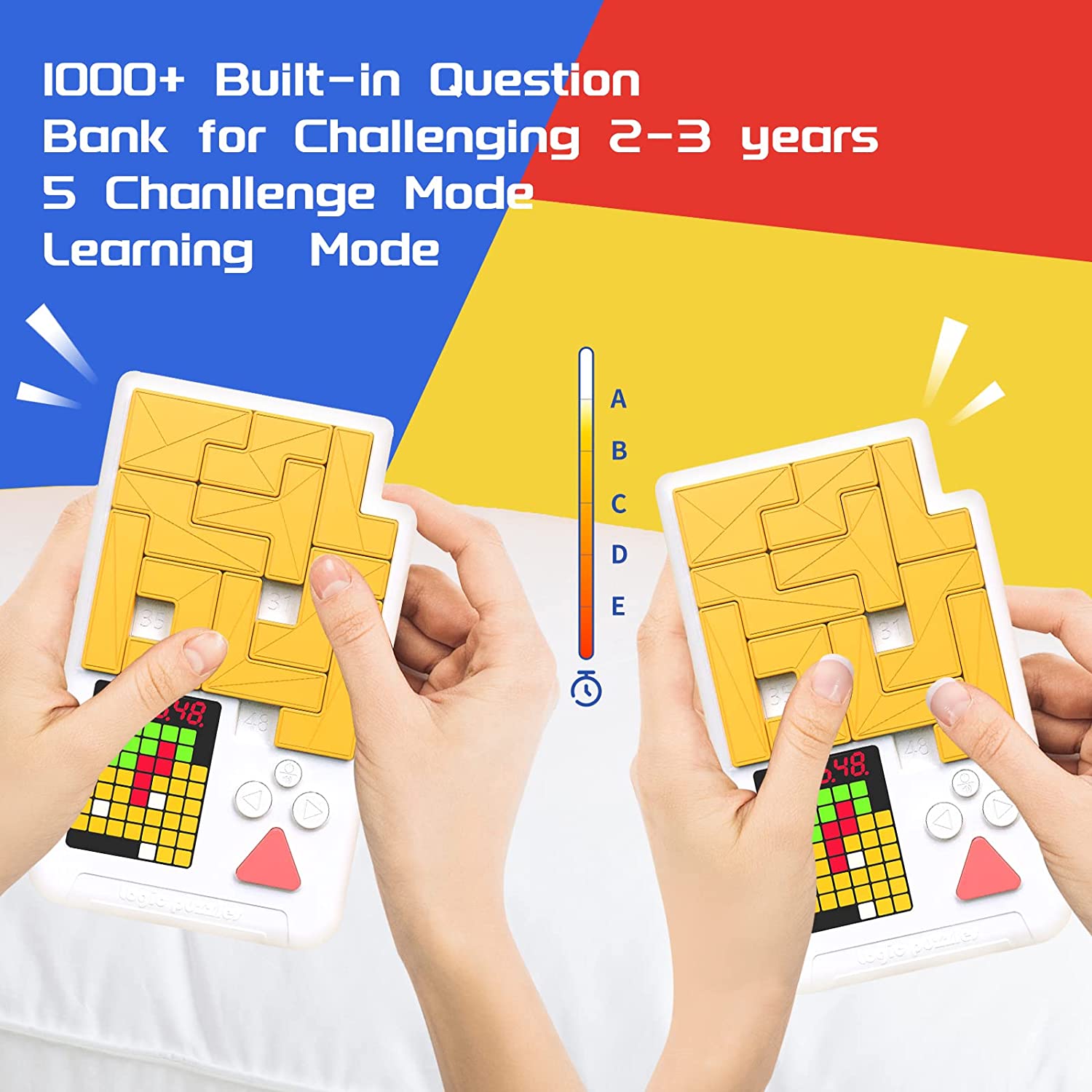 Magnetic Logic Jigsaw Handheld - Kids Toys Under 1000 ulasan dan harga