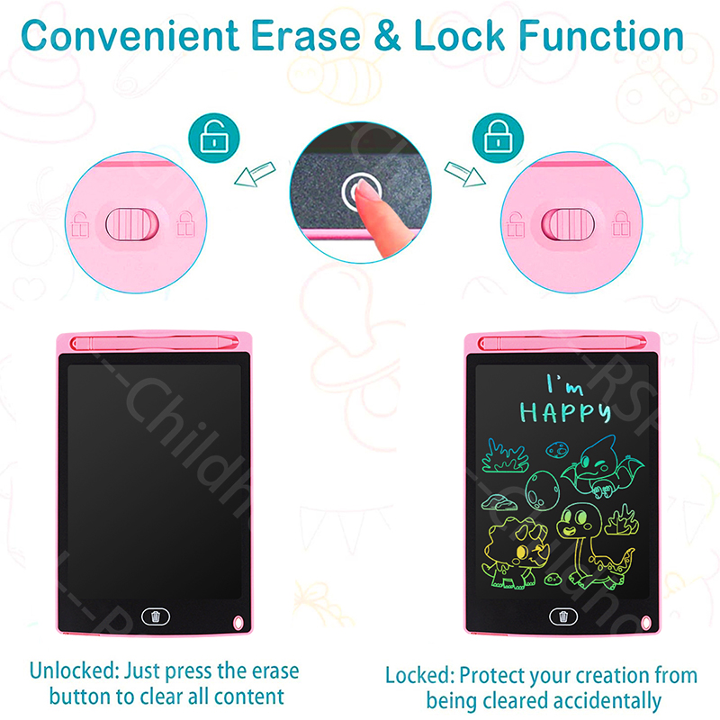 LCD Writing Tablet for Kids, 8 - Kids Toys Learning ulasan dan harga