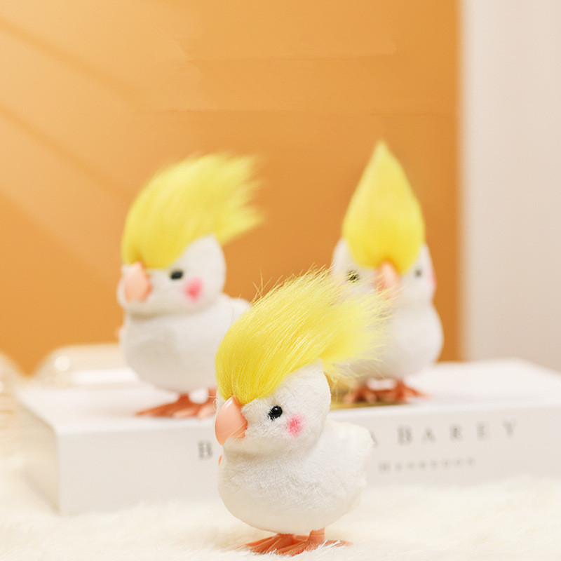 INS Kawaii Jumping Parrot Simu - Soft Plush Doll ulasan dan harga