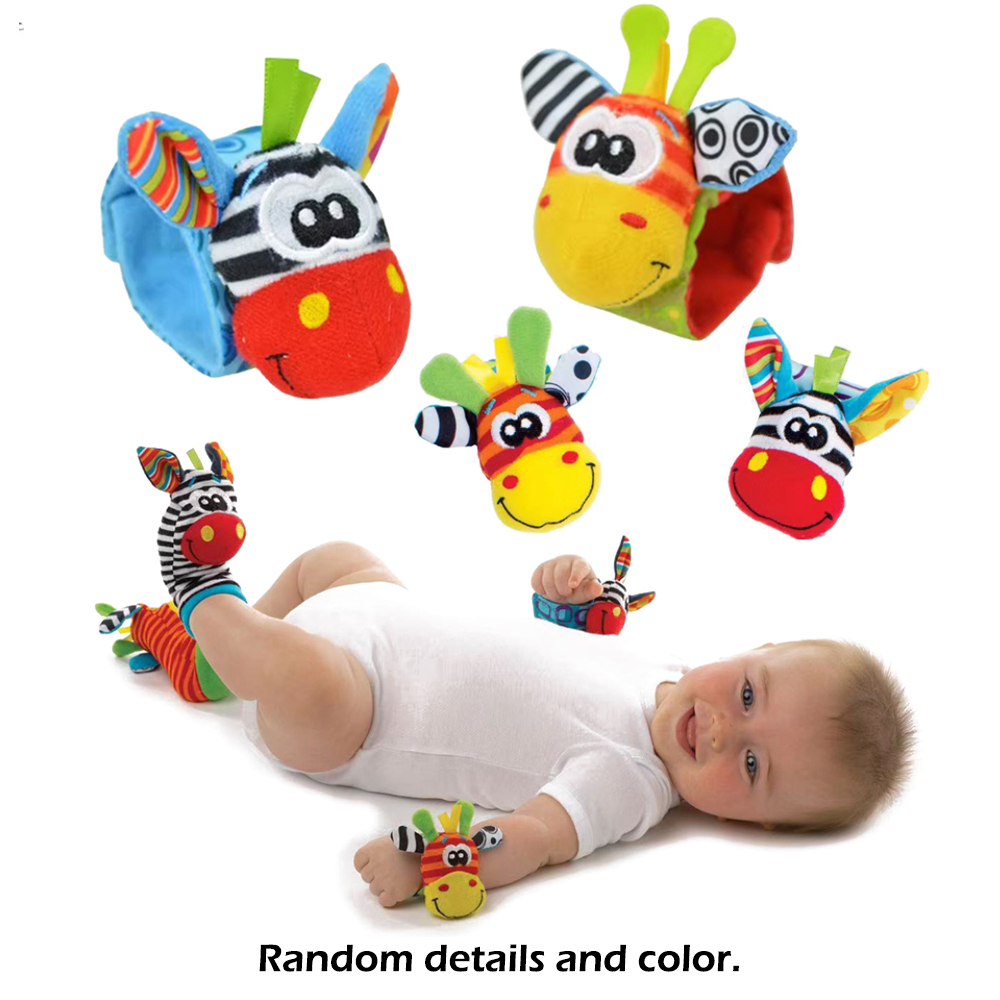 Baby Infant Wrist Rattle Socks - Kids Toys Learning ulasan dan harga