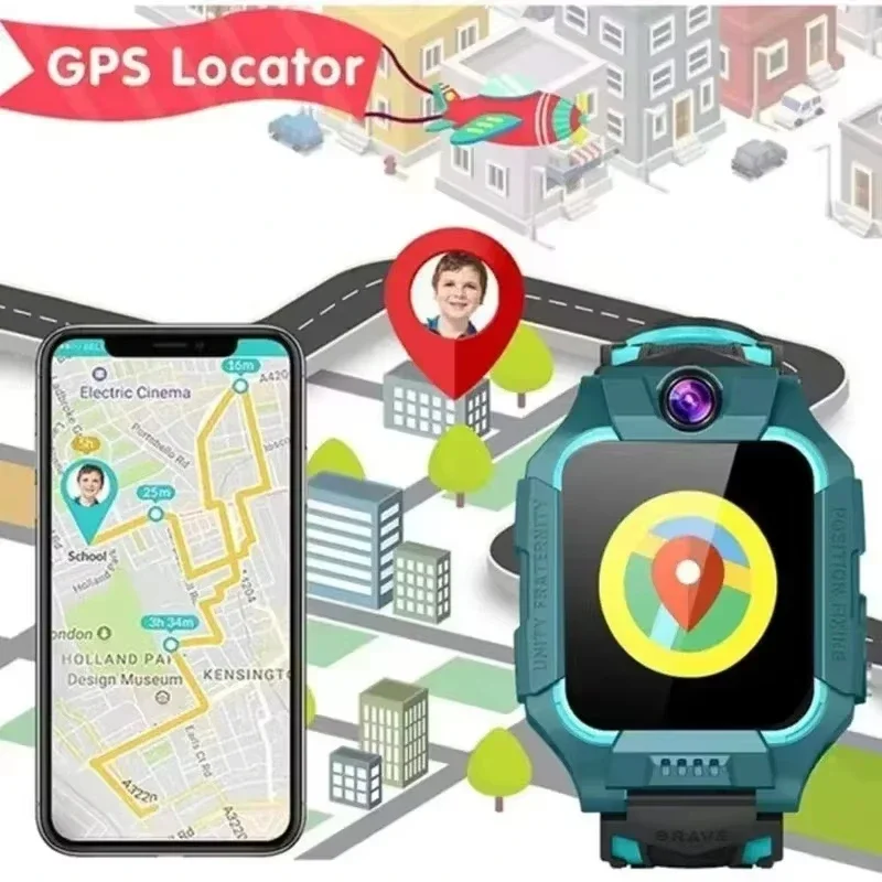 Lenovo 2026 New 5G Waterproof  - Kids Smartwatch Gps ulasan dan harga