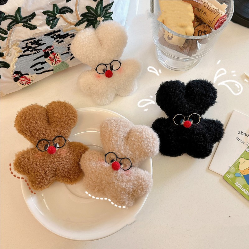 Cute Plush Bunny Keychain Quir - Kids Quirky Toys ulasan dan harga