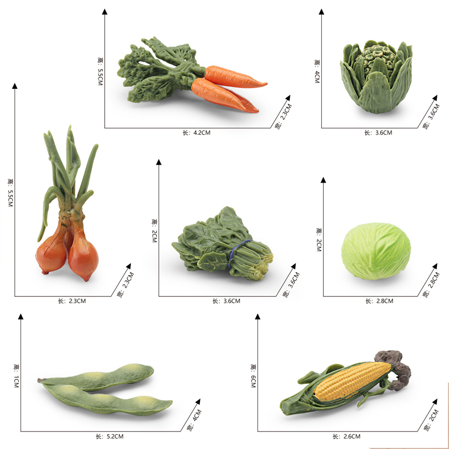 Realistic Vegetables Model Fig - Kids Toys Learning ulasan dan harga
