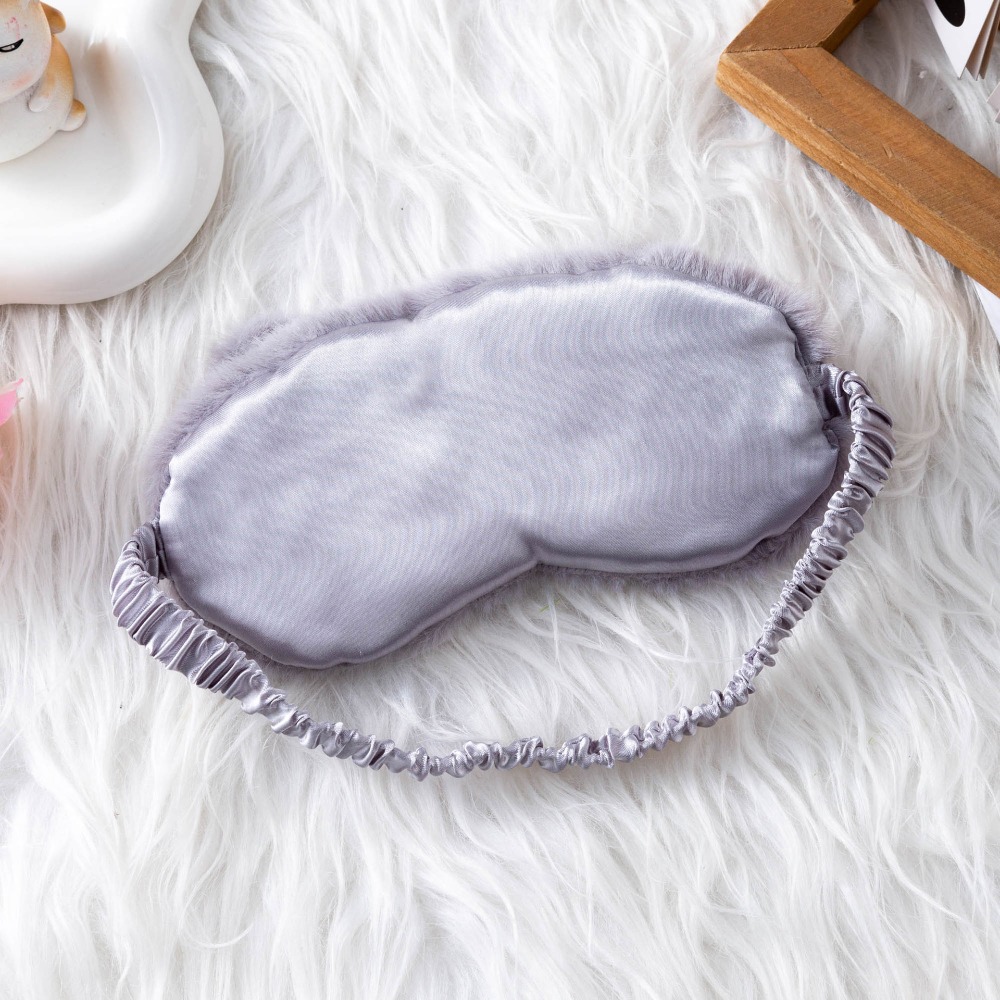 Ins Cute Cat Plush Sleep Mask  - Soft Plush Doll ulasan dan harga