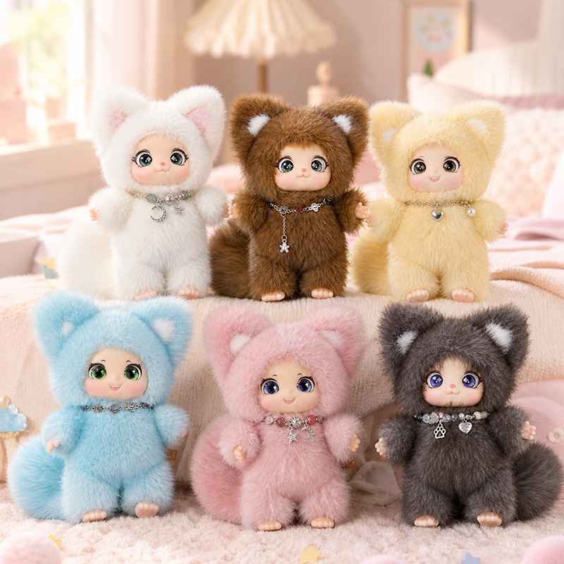 18cm New Cute Family Fox Plush - Kids Toys Movie ulasan dan harga