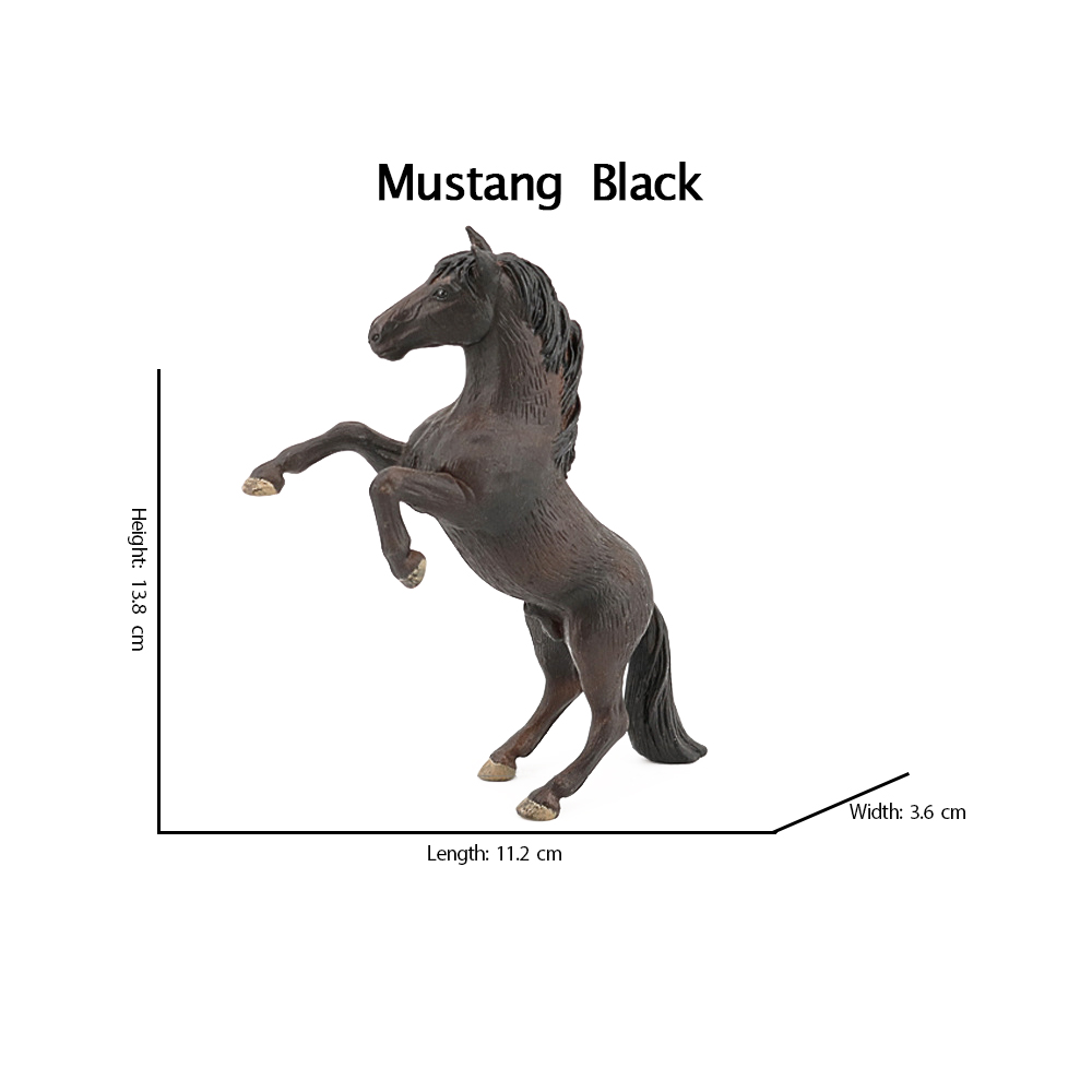 Horse Figurine Plastic Farm An - Kids Toys Under 200 ulasan dan harga