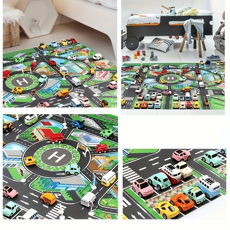 1pc, City Traffic Play Mat, La - Kids Toys And Games ulasan dan harga