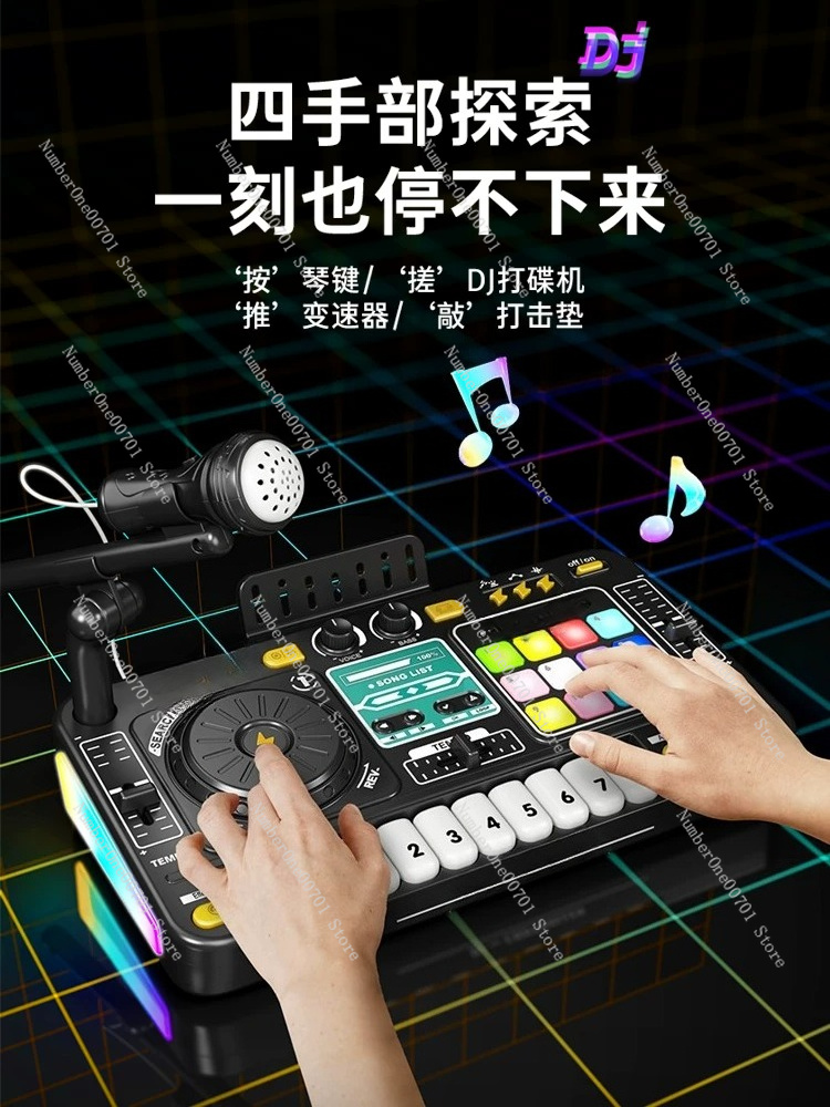 Kids DJ Mixer Piano Toy, Elect - Kids Toys And Games ulasan dan harga