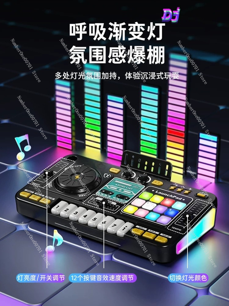 Kids DJ Mixer Piano Toy, Elect - Kids Toys And Games ulasan dan harga